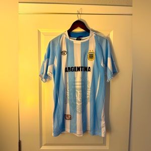 Vintage Argentina Soccer Jersey Men’s Large